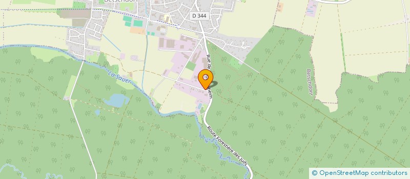 localisation de l'entreprise JNC LOGISTIQUE  BETSCHDORF