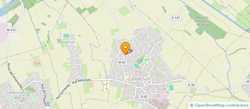 localisation de l'entreprise JNC.PATRIMOINE  GONDECOURT