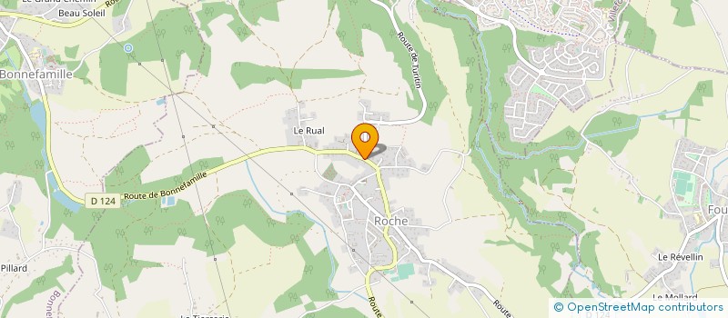 localisation de l'entreprise JNC SARL  ROCHE