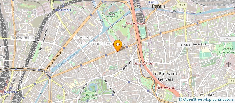 localisation de l'entreprise JNCAD  PARIS