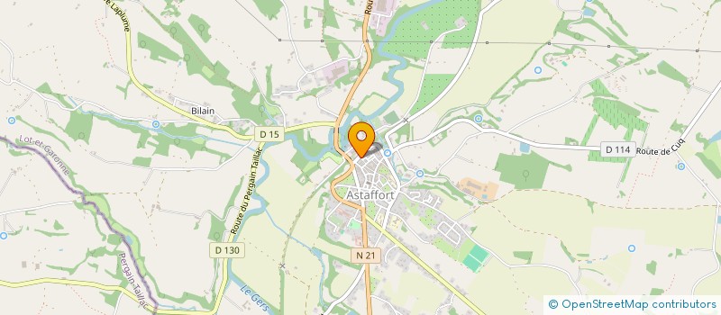 localisation de l'entreprise JNCC DE BORDENEUVE  ASTAFFORT