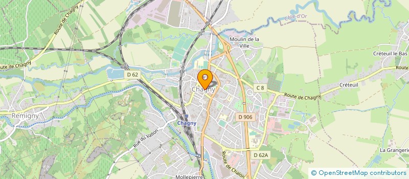 localisation de l'entreprise JND à CHAGNY