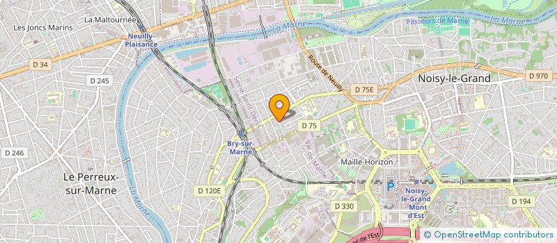 localisation de l'entreprise JND CORPORATION  NOISY-LE-GRAND