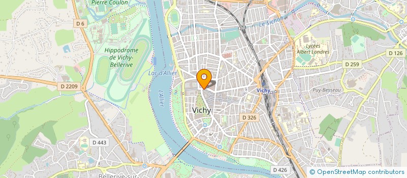 localisation de l'entreprise JNE à VICHY