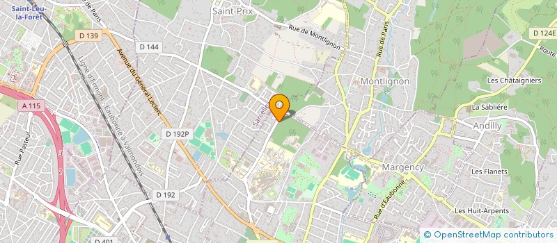 localisation de l'entreprise JNE à EAUBONNE