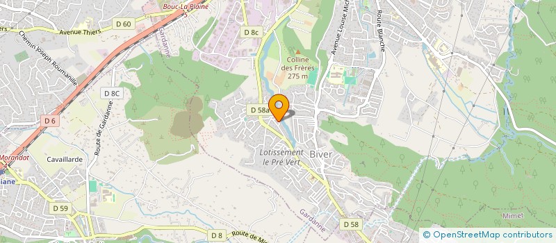 localisation de l'entreprise JNEOVE à GARDANNE