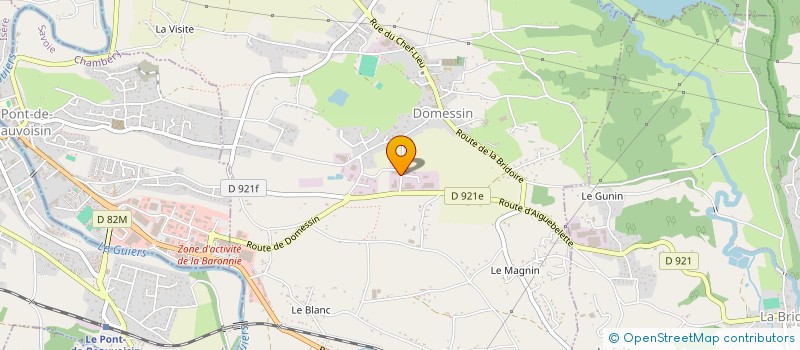 localisation de l'entreprise JNF USINAGE à DOMESSIN