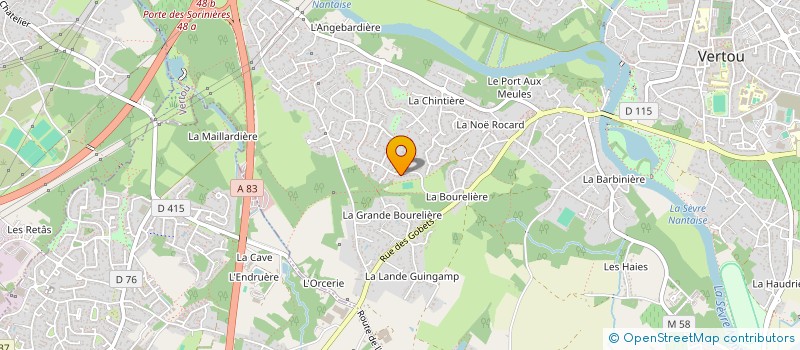 localisation de l'entreprise JNG CONSULTING à VERTOU