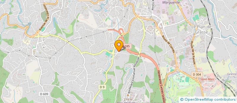 localisation de l'entreprise JNG REPORTAGES à GRASSE