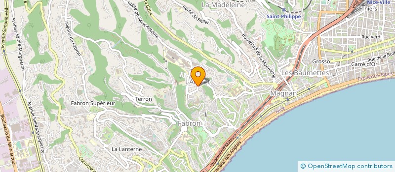 localisation de l'entreprise JNH à NICE