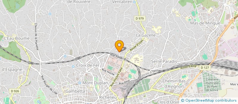 localisation de l'entreprise JNH  NIMES