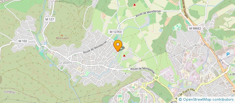 localisation de l'entreprise JNJ  GRABELS