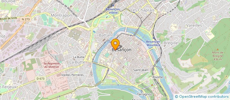 localisation de l'entreprise JNK à BESANCON