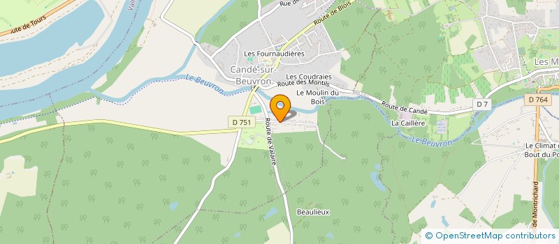 localisation de l'entreprise JNKMC  CANDE-SUR-BEUVRON