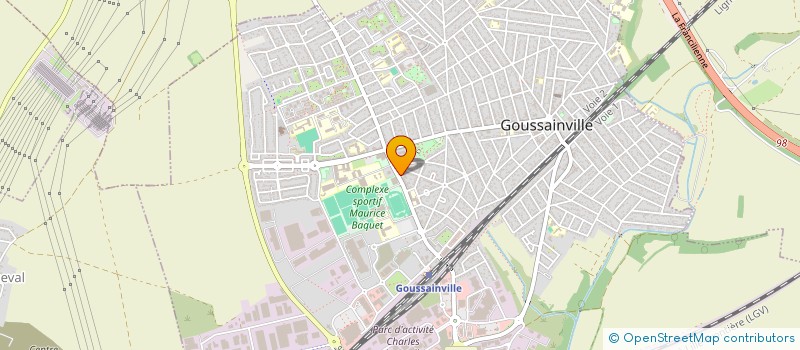 localisation de l'entreprise JNL à GOUSSAINVILLE