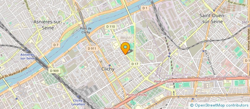 localisation de l'entreprise JNL à CLICHY