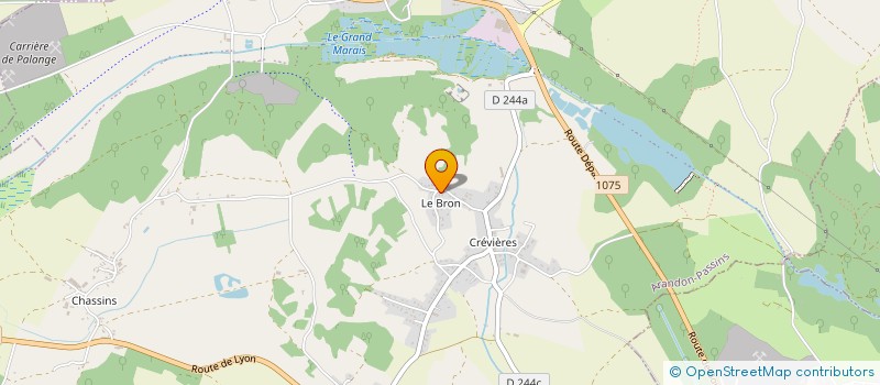 localisation de l'entreprise JNL  ARANDON-PASSINS