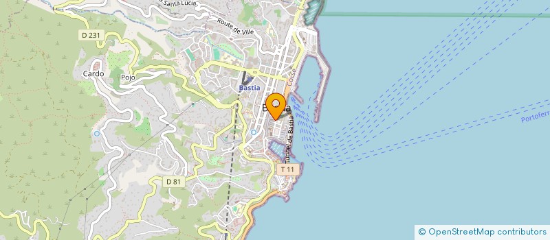 localisation de l'entreprise JNL INGENIERIE à BASTIA