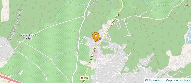 localisation de l'entreprise JNL INTERNATIONAL  ST MAXIMIN LA STE BAUME