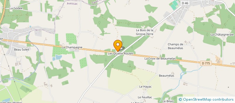 localisation de l'entreprise JNL LOCATION à AVESSAC