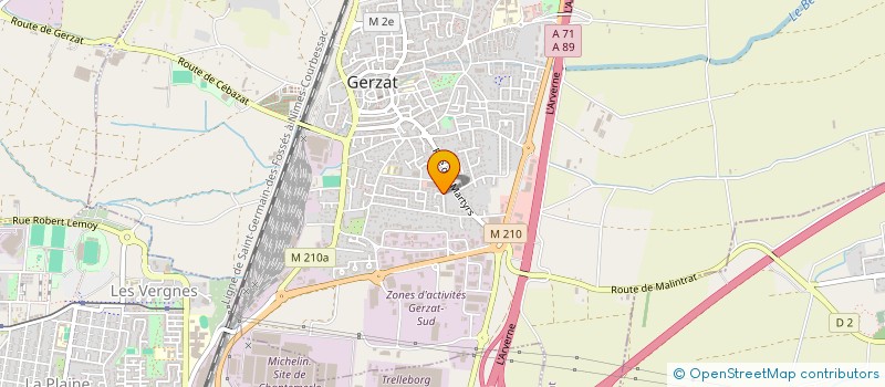 localisation de l'entreprise JNL SERVICES  CHAVAROUX