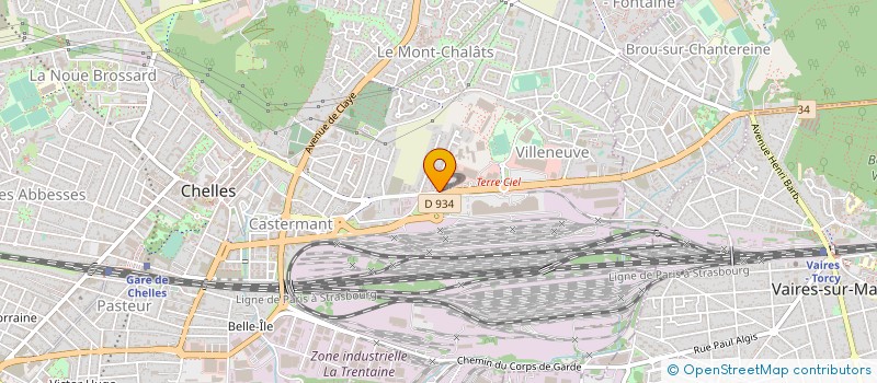 localisation de l'entreprise JNL SERVICES à CHELLES