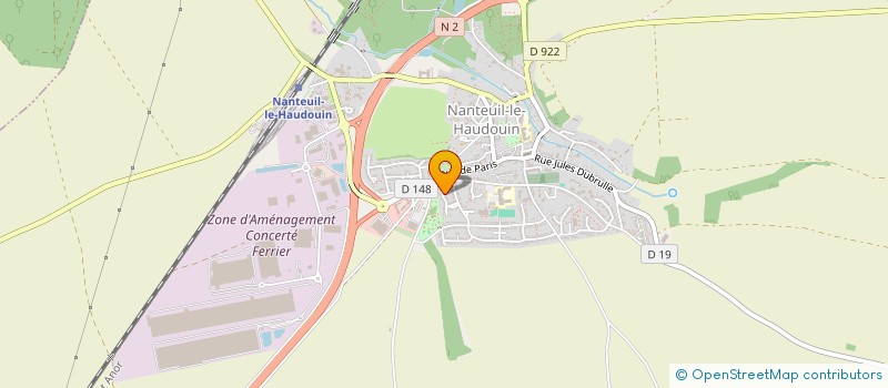 localisation de l'entreprise JNLC  NANTEUIL-LE-HAUDOUIN