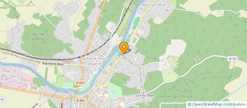 localisation de l'entreprise JNLELEC à LA FERTE-SOUS-JOUARRE
