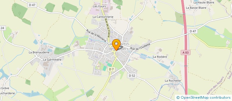 localisation de l'entreprise JNM à SAINT-MARTIN-DES-NOYERS