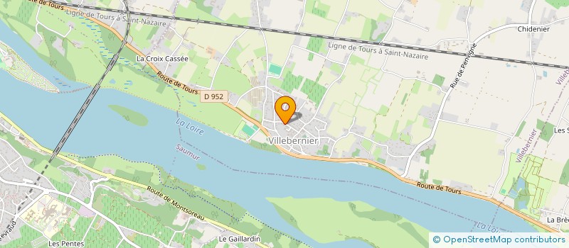 localisation de l'entreprise JNM  VILLEBERNIER