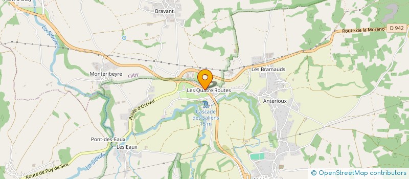 localisation de l'entreprise JNM DISTRIBUTION à ROCHEFORT-MONTAGNE