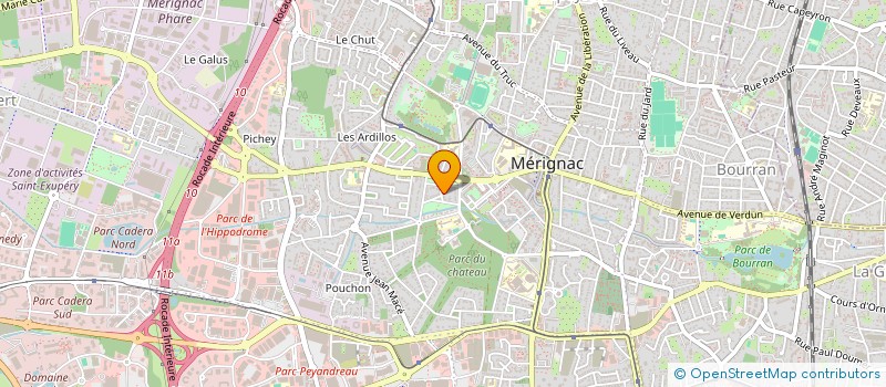 localisation de l'entreprise JNM IT CONSEIL  MERIGNAC