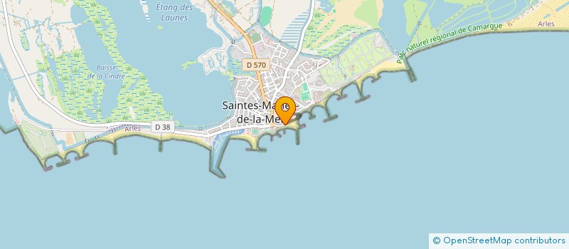 localisation de l'entreprise JNMV à SAINTES-MARIES-DE-LA-MER