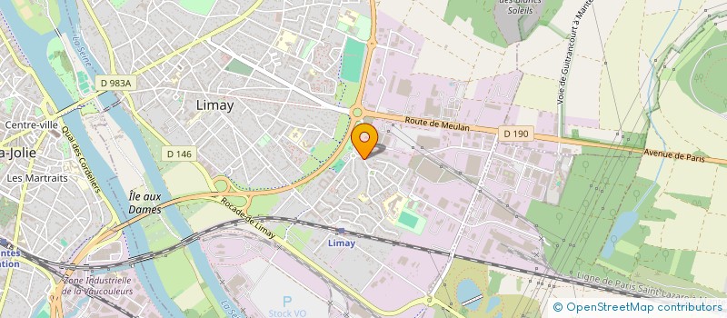 localisation de l'entreprise JNNS TAXI  LIMAY