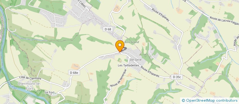 localisation de l'entreprise JNOV à CLERMONT-LE-FORT