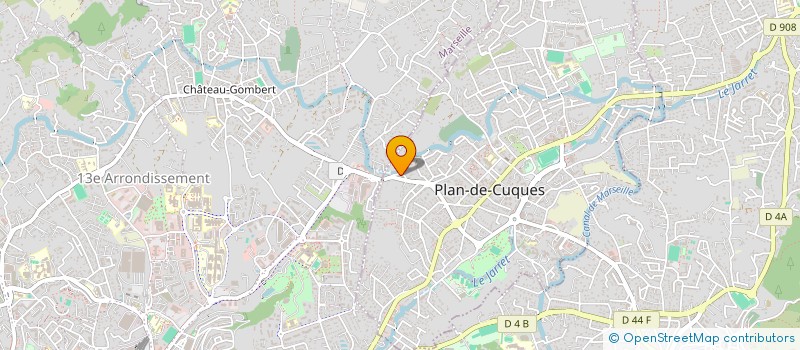 localisation de l'entreprise JNP  PLAN-DE-CUQUES