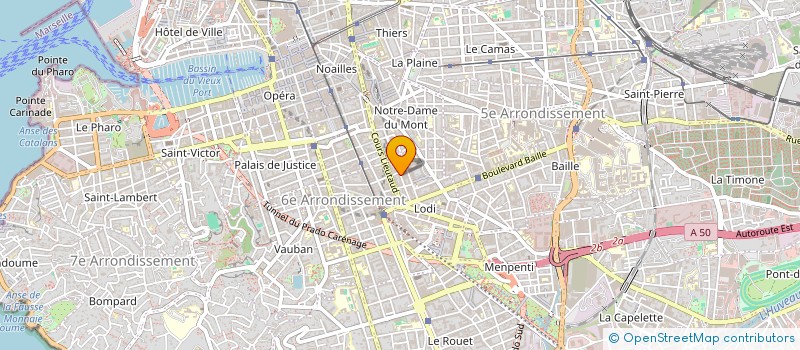 localisation de l'entreprise JNP RENOV BTP à MARSEILLE