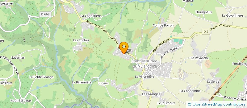 localisation de l'entreprise JNR  CHABANIERE