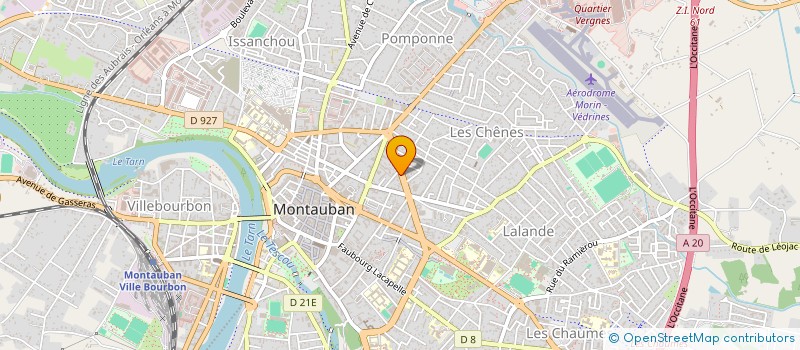 localisation de l'entreprise JNRC3  MONTAUBAN