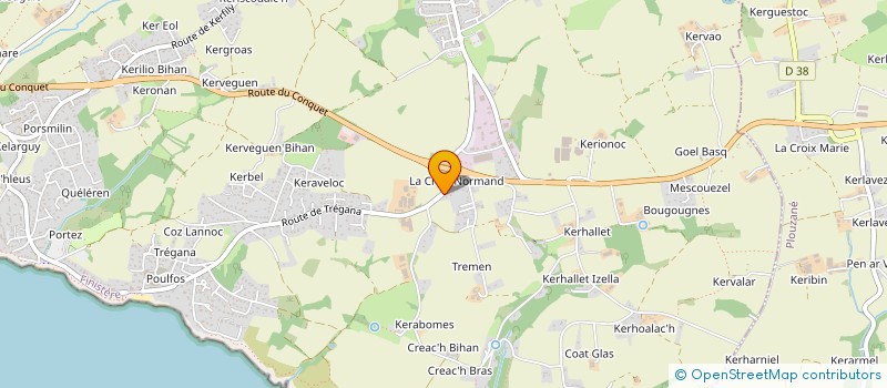 localisation de l'entreprise JNS  LOCMARIA-PLOUZANE