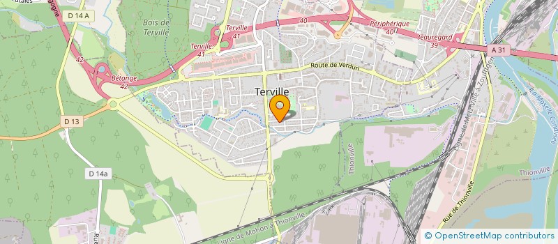 localisation de l'entreprise JNS IMMO  TERVILLE