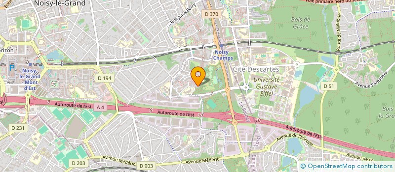 localisation de l'entreprise JNS SEARCH à NOISY-LE-GRAND