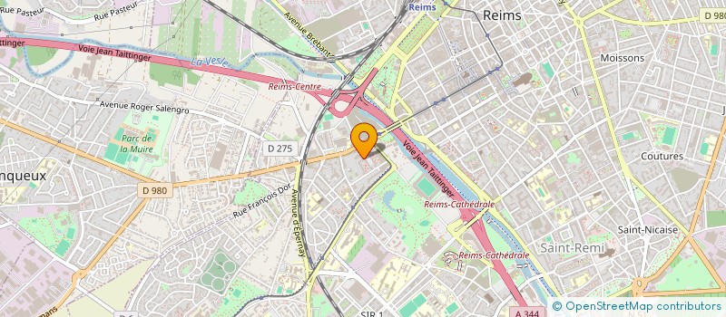 localisation de l'entreprise JNSL RENOVATION à REIMS