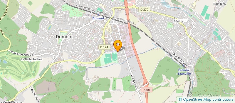 localisation de l'entreprise JNSO  DOMONT