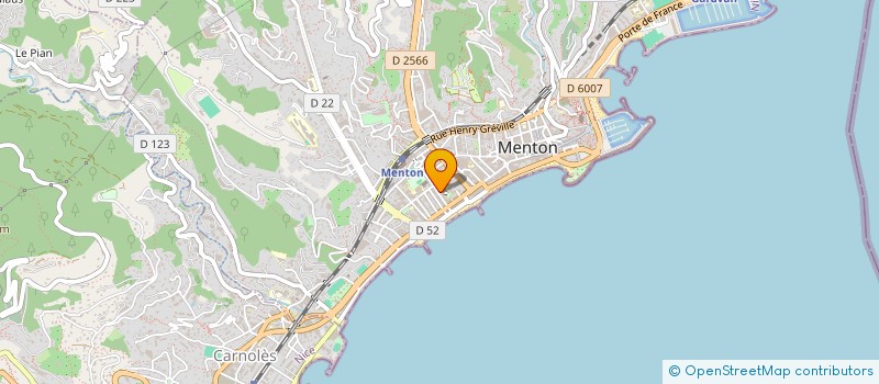 localisation de l'entreprise JNT INVEST  MENTON