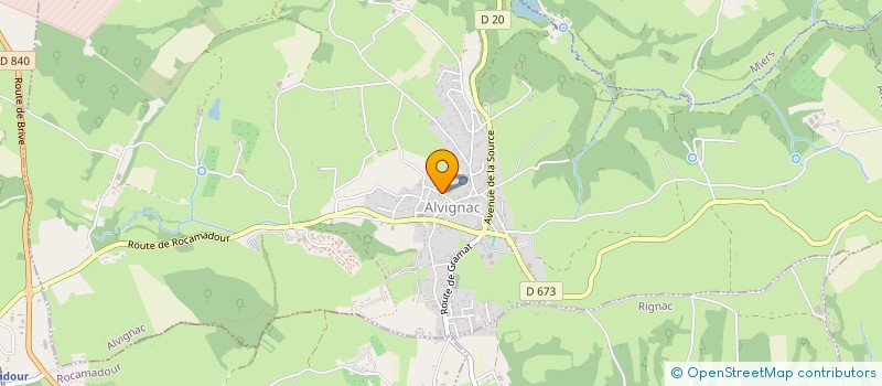 localisation de l'entreprise JNTR  ALVIGNAC