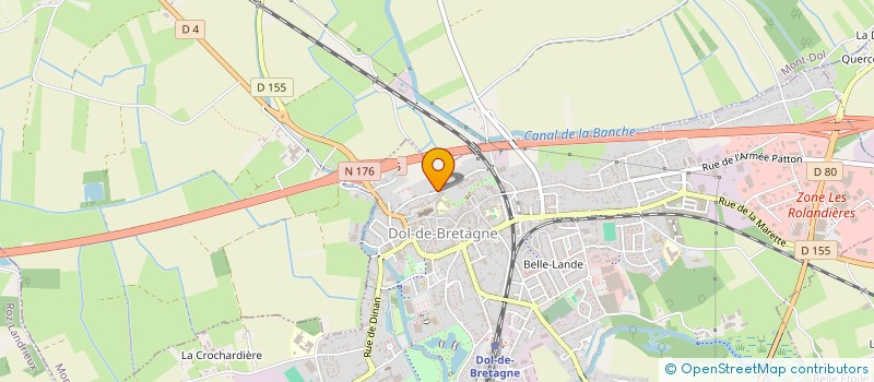 localisation de l'entreprise JNV CONCEPT à DOL-DE-BRETAGNE