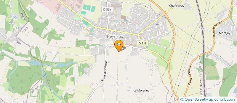 localisation de l'entreprise JNX PROPRETE SERVICES  CHASSIEU