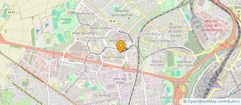 localisation de l'entreprise JO à STRASBOURG