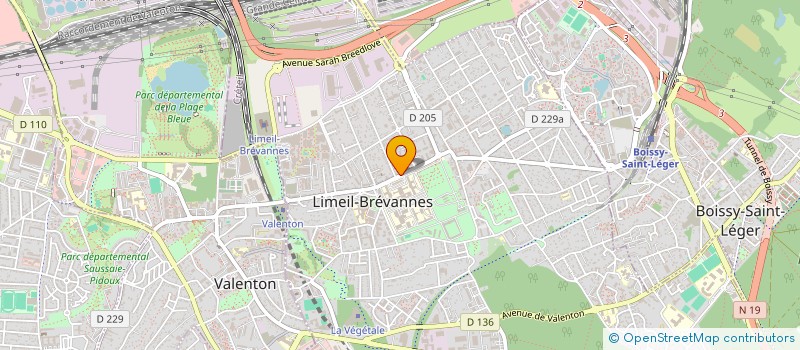 localisation de l'entreprise JO-ALEX à LIMEIL-BREVANNES